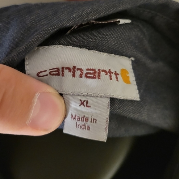 Carhartt Men's Working Casual Button Down - Size (XL) - Excellent Condition - Picture 5 of 6